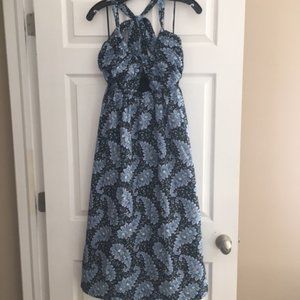 J. Crew Collection Halter Cutout Dress Size 0